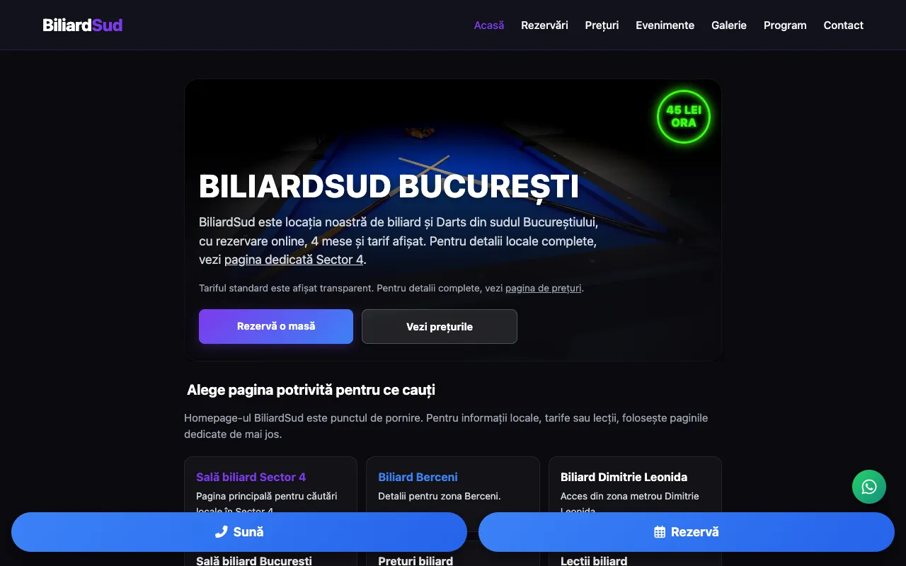 Dovadă Homepage